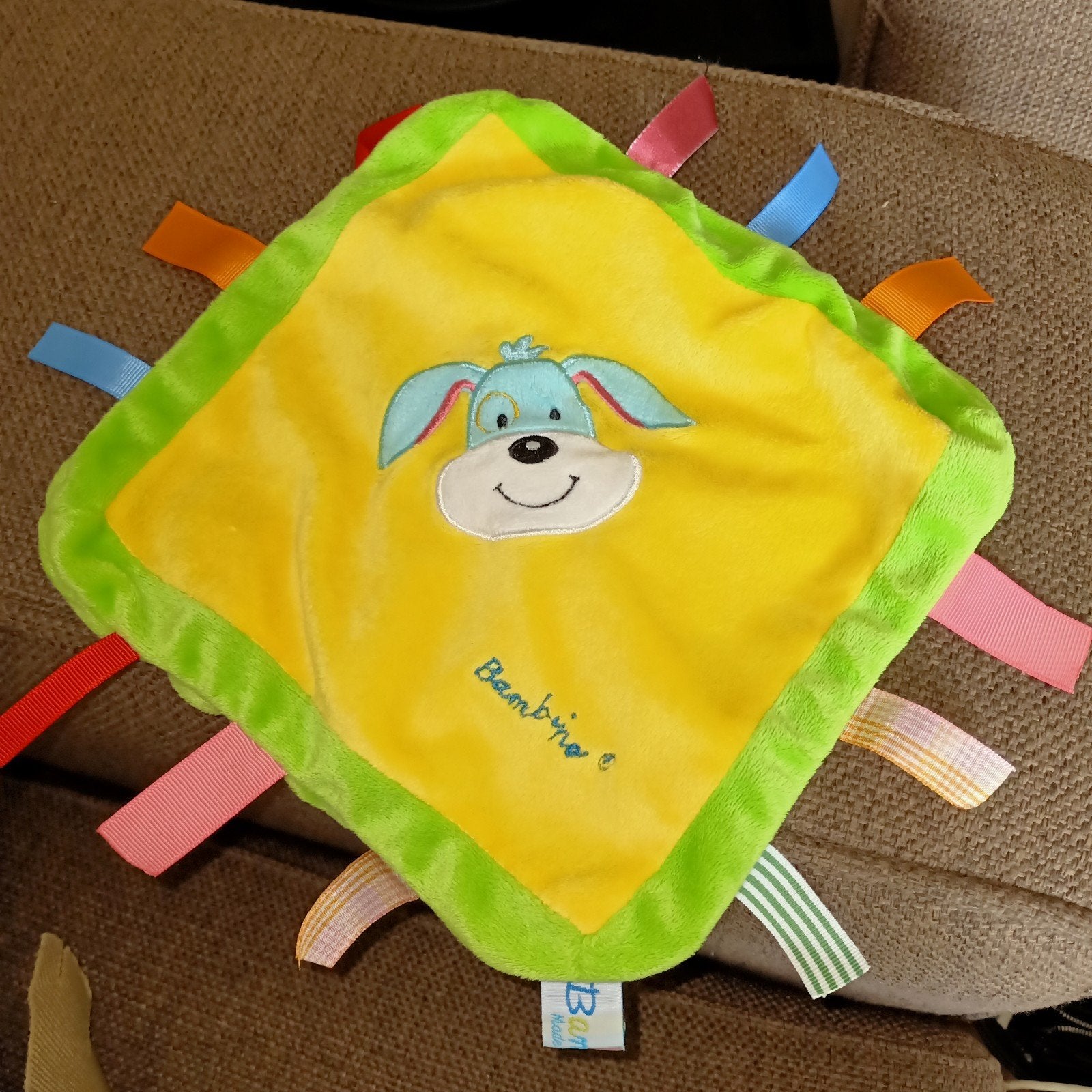Bambino made by tiamo label knuffeldoek., Ophalen of Verzenden, Zo goed als nieuw, Middelgroot (20 tot 80 cm), Tiamo