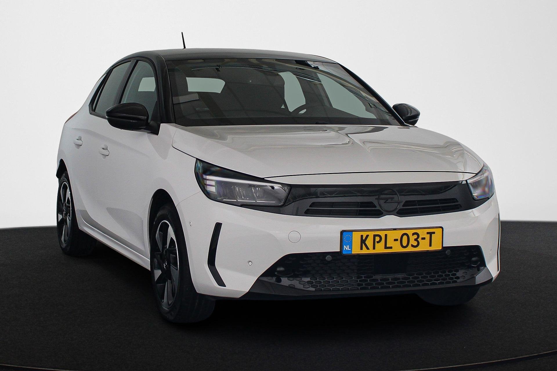 Opel Corsa Electric GS 50 kWh SOH 98% Apple CarPlay Achterui, Auto's, Gebruikt, Wit, 1444 kg, Geïmporteerd