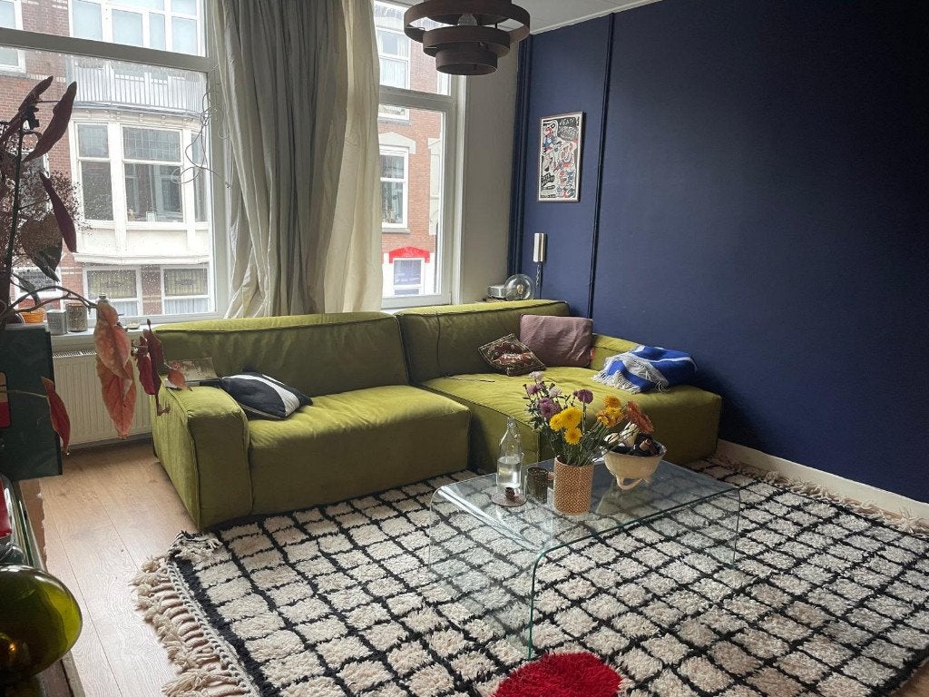 Marokkaans hoogpolig wollen kleed, Huis en Inrichting, Stoffering | Tapijten en Kleden, Gebruikt, 200 cm of meer, Ophalen of Verzenden