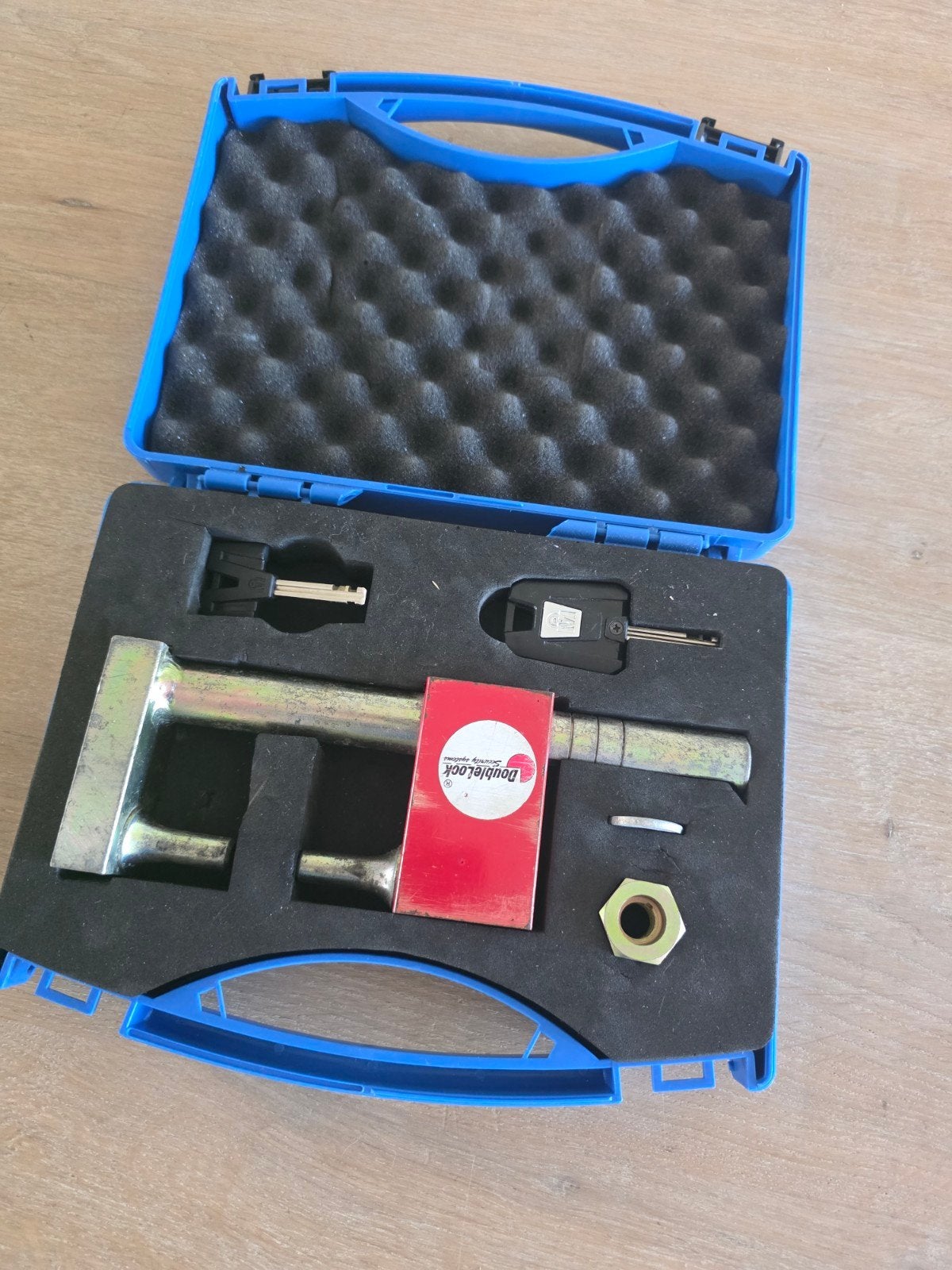 DoubleLock Compact Condor SCM gekeurd disselslot, Ophalen of Verzenden, Gebruikt