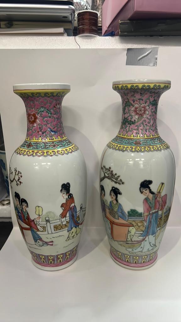 paar chinese vaas, Antiek en Kunst, Ophalen of Verzenden