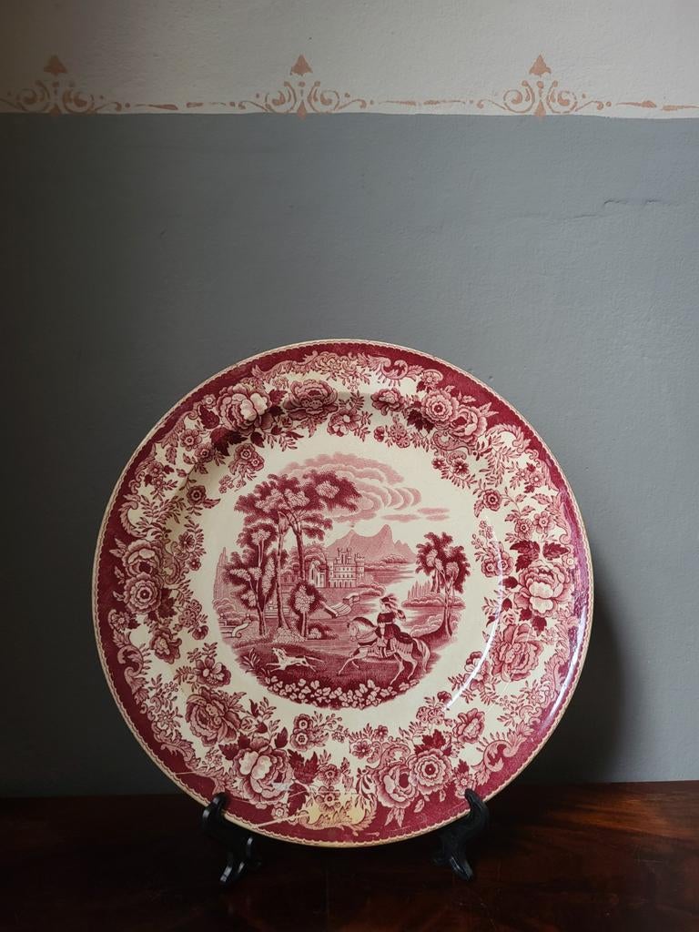 Antieke Bord ~ Petrus Regout Amazone, Antiek en Kunst, Antiek | Servies los, Ophalen of Verzenden