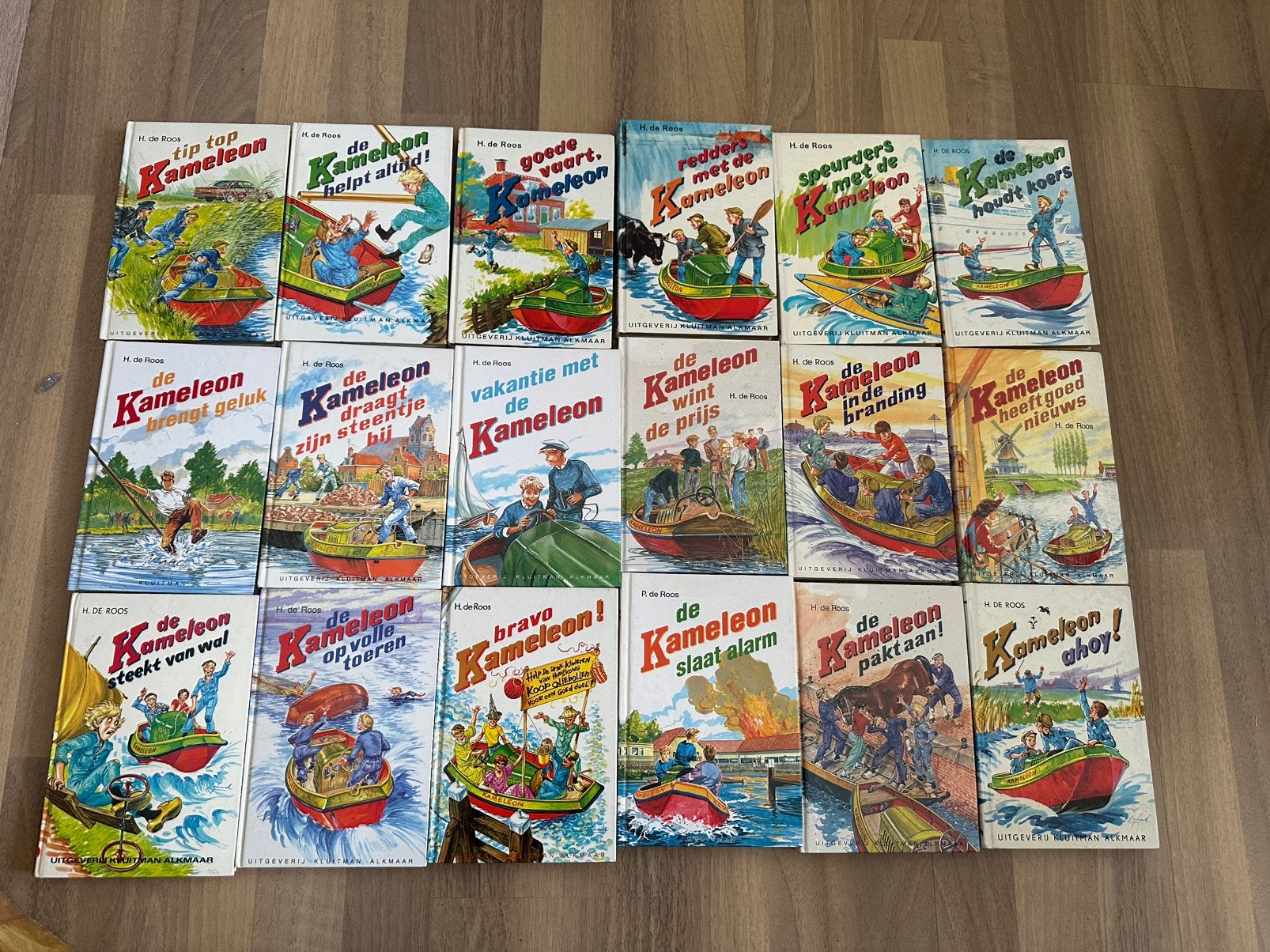 De kameleon boeken, Boeken, Ophalen, Zo goed als nieuw