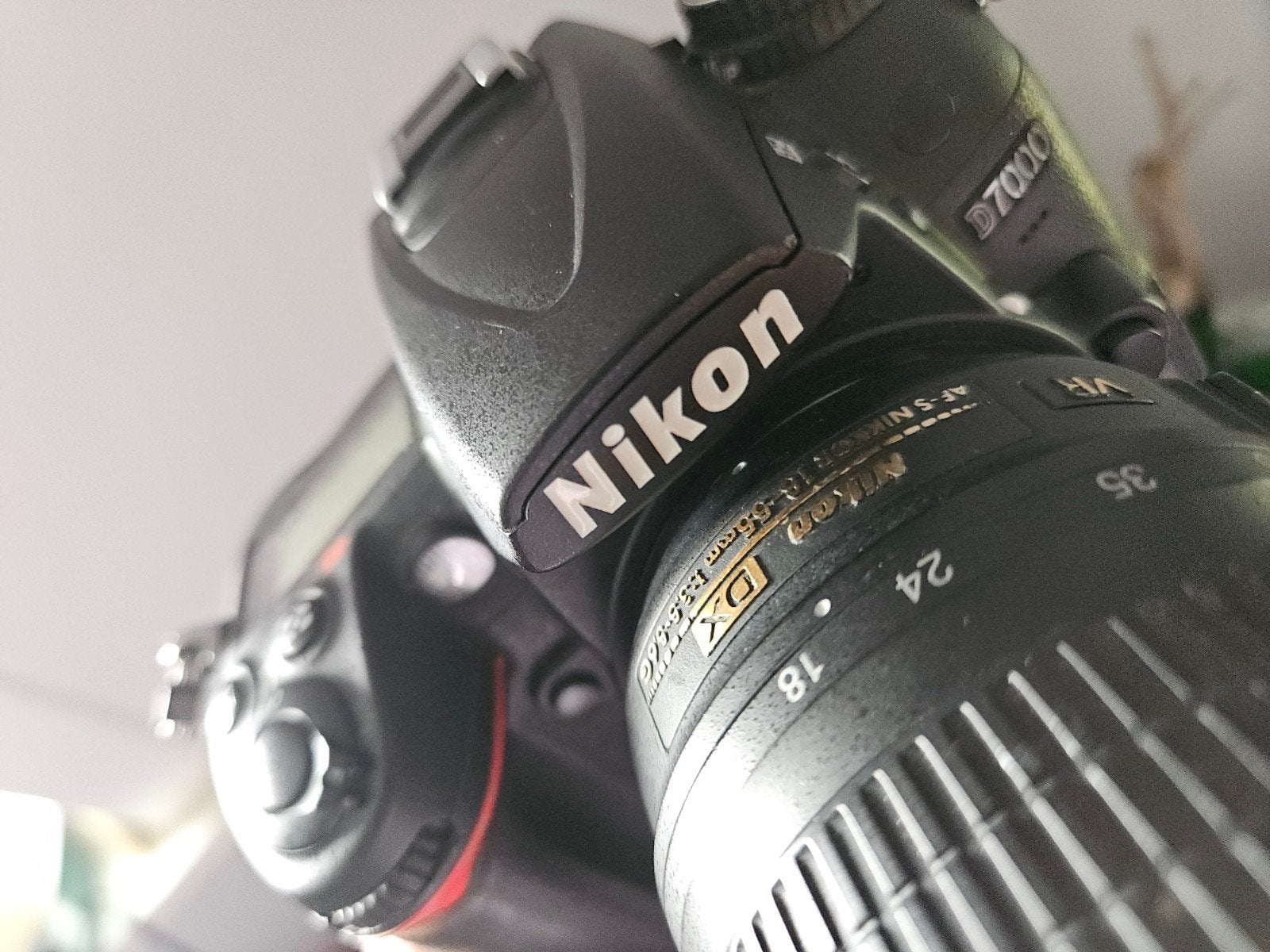 Nikon D7000 slr camera met 18-55mm <6000clicks, Gebruikt, Spiegelreflex, Ophalen of Verzenden, Lensdop