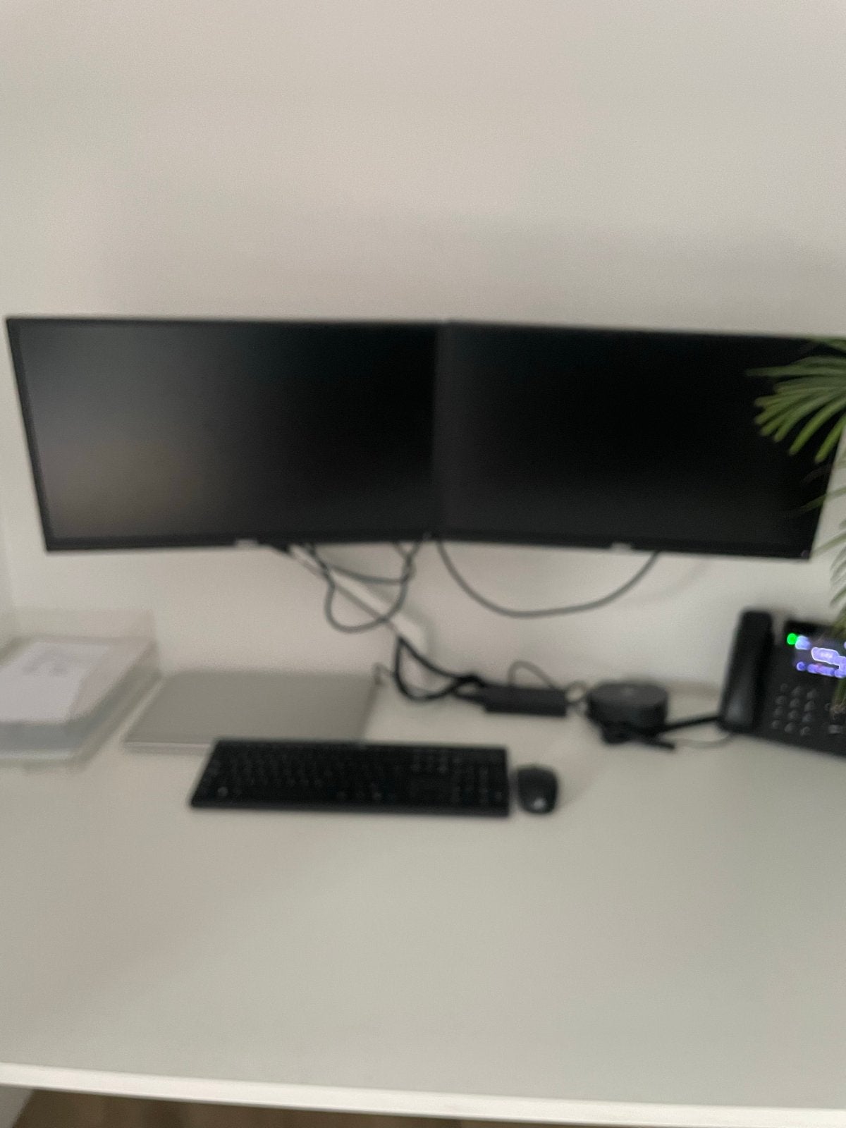 Complete Thuiswerkplek: Dell Schermen, HP  Dockingstation, Computers en Software, Ophalen, Gebruikt, Docking station, Laptop