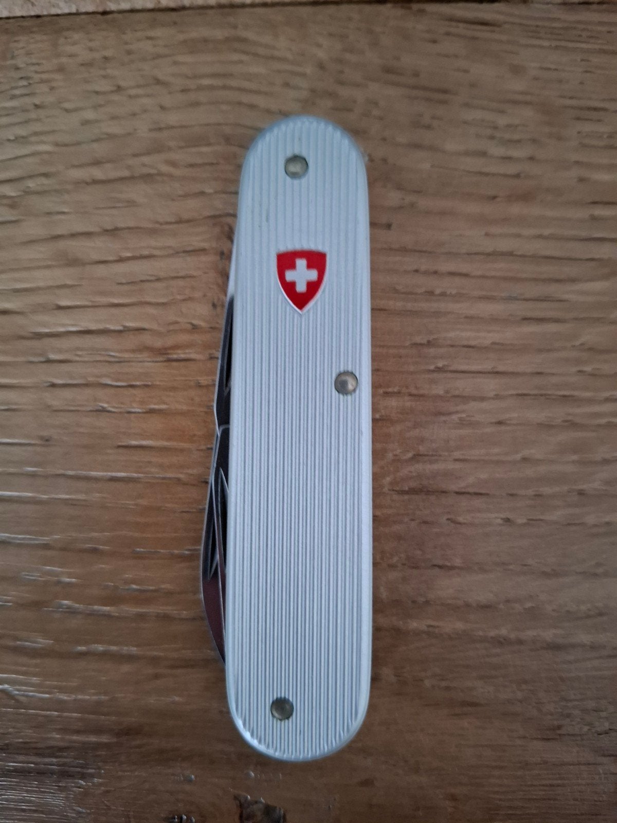 Victorinox Cadet alox mes zakmes old cross, Caravans en Kamperen, Ophalen of Verzenden, Zo goed als nieuw