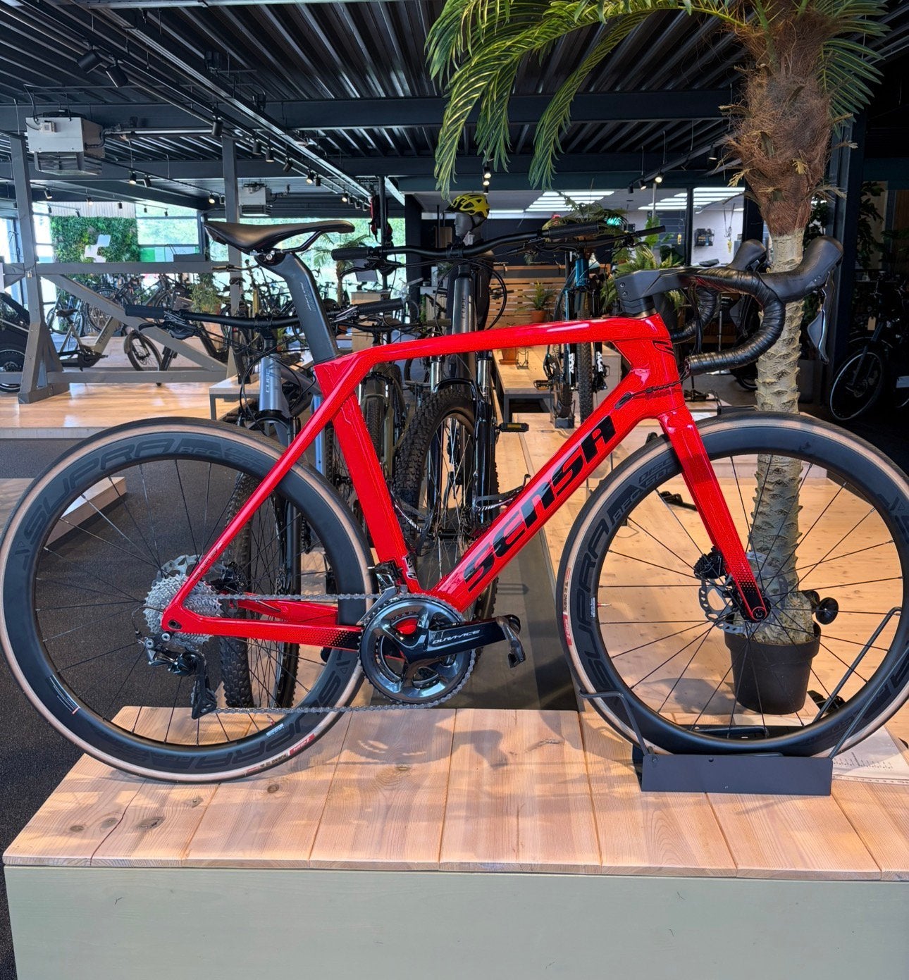 Sensa Giuliaero Shimano Dura Ace 11sp Maat 56, Sport en Fitness, Wielrennen, Zo goed als nieuw, Overige typen, Ophalen