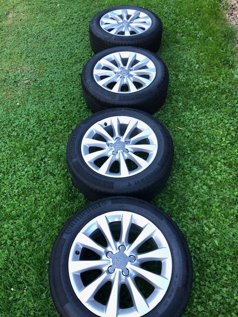 Audi velgen A6 (C7) 17 inch, Auto-onderdelen, Banden en Velgen, Ophalen, Gebruikt, Velg(en), 17 inch