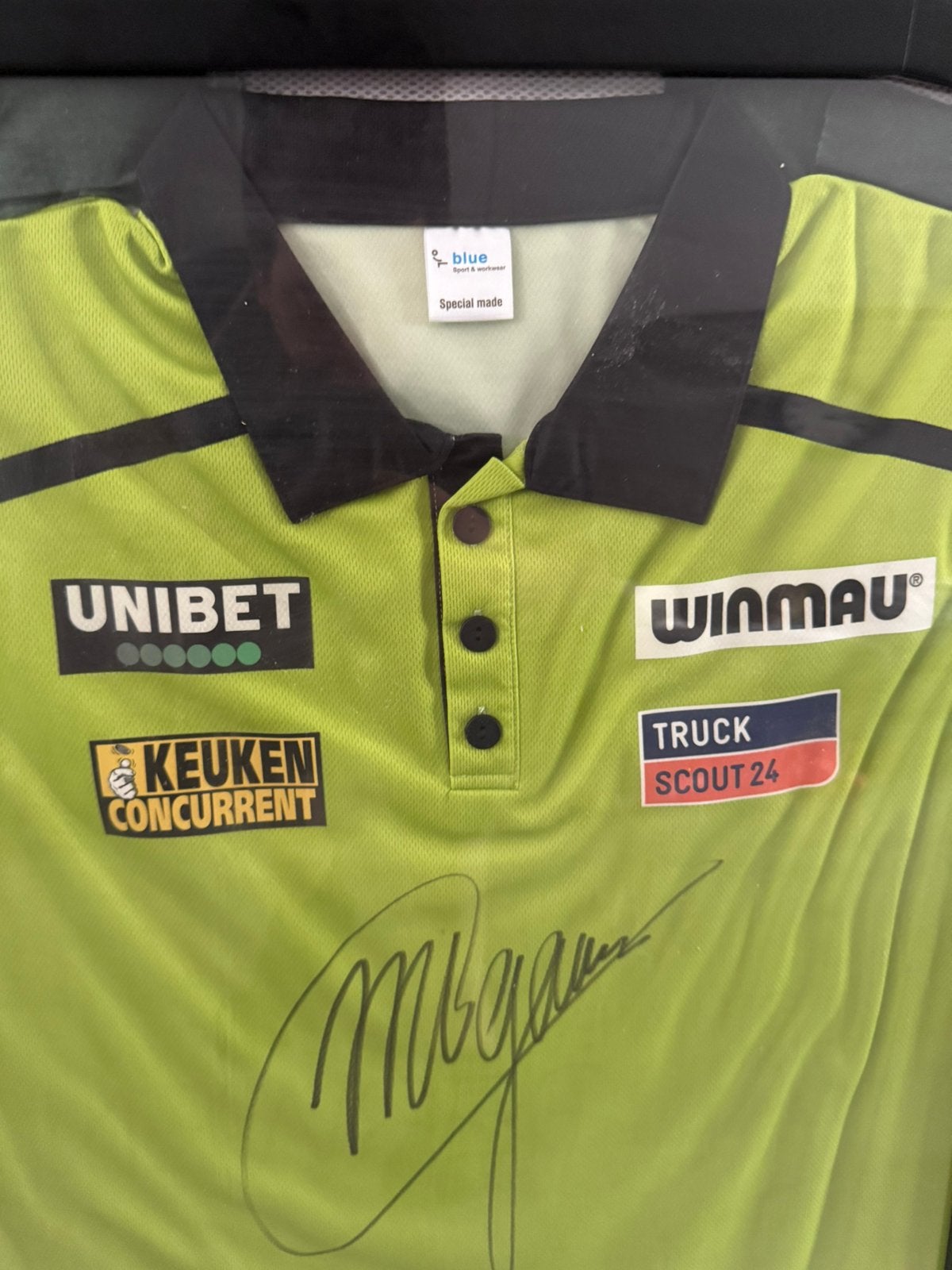 Michael van gerwen, Sport en Fitness, Darts, Ophalen of Verzenden, Zo goed als nieuw, Pijlen