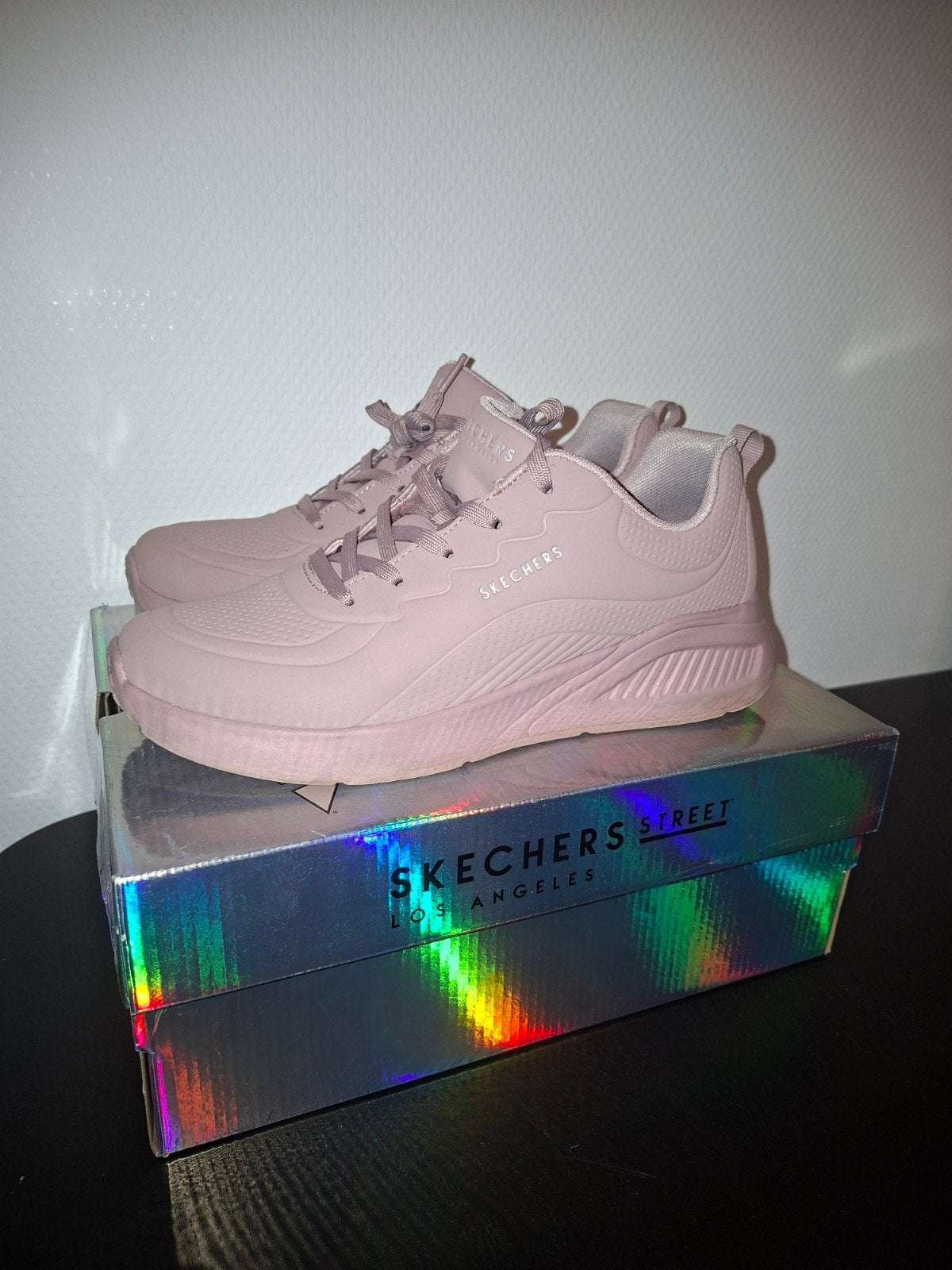 Skechers Street Uno Lite-Lighter One Mauve Sneakers, Skechers, Overige kleuren, Ophalen of Verzenden, Sneakers of Gympen
