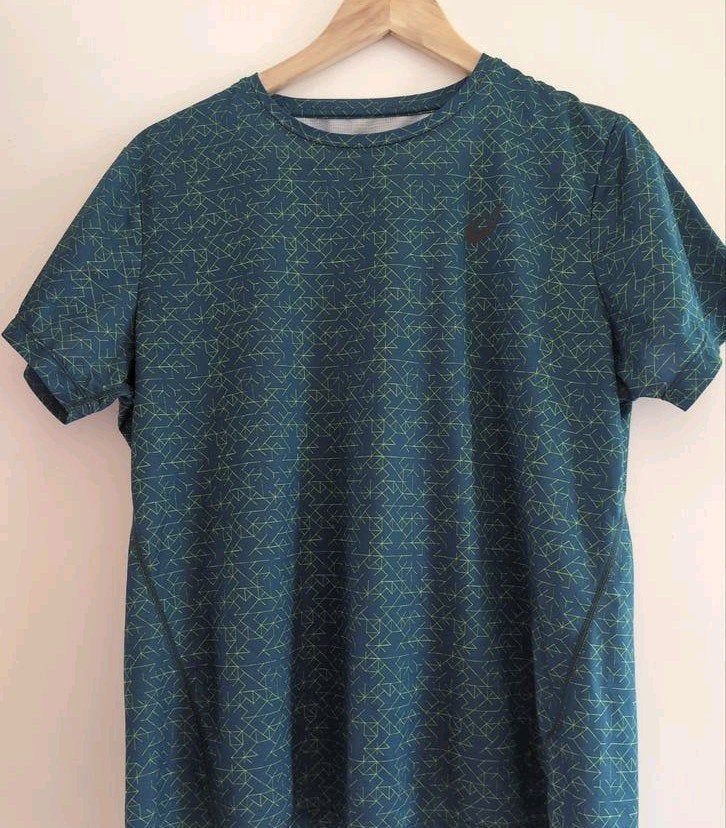 Lichtgewicht Sportshirt M merk ASICS, Ophalen of Verzenden, Zo goed als nieuw, Blauw