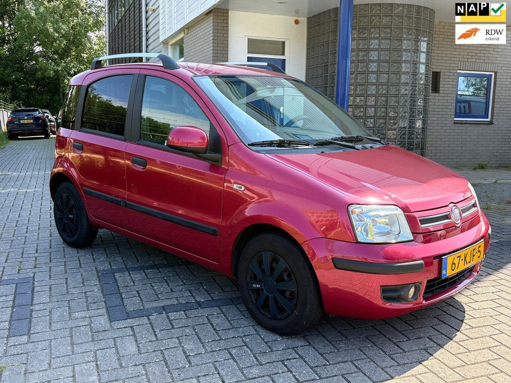 Fiat Panda 1.2 Emotion/Clima/Zeer nette/Apk/Lage KM!, Auto's, Fiat, Voorwielaandrijving, Stof, Gebruikt, Origineel Nederlands