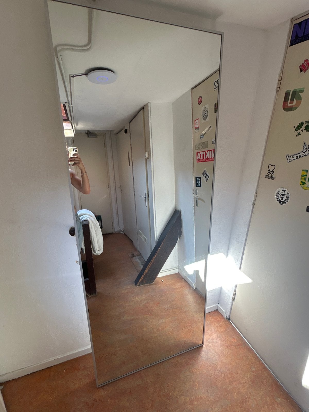 IKEA Hovet Spiegel, Huis en Inrichting, Ophalen, Gebruikt, 200 cm of meer, 75 tot 100 cm