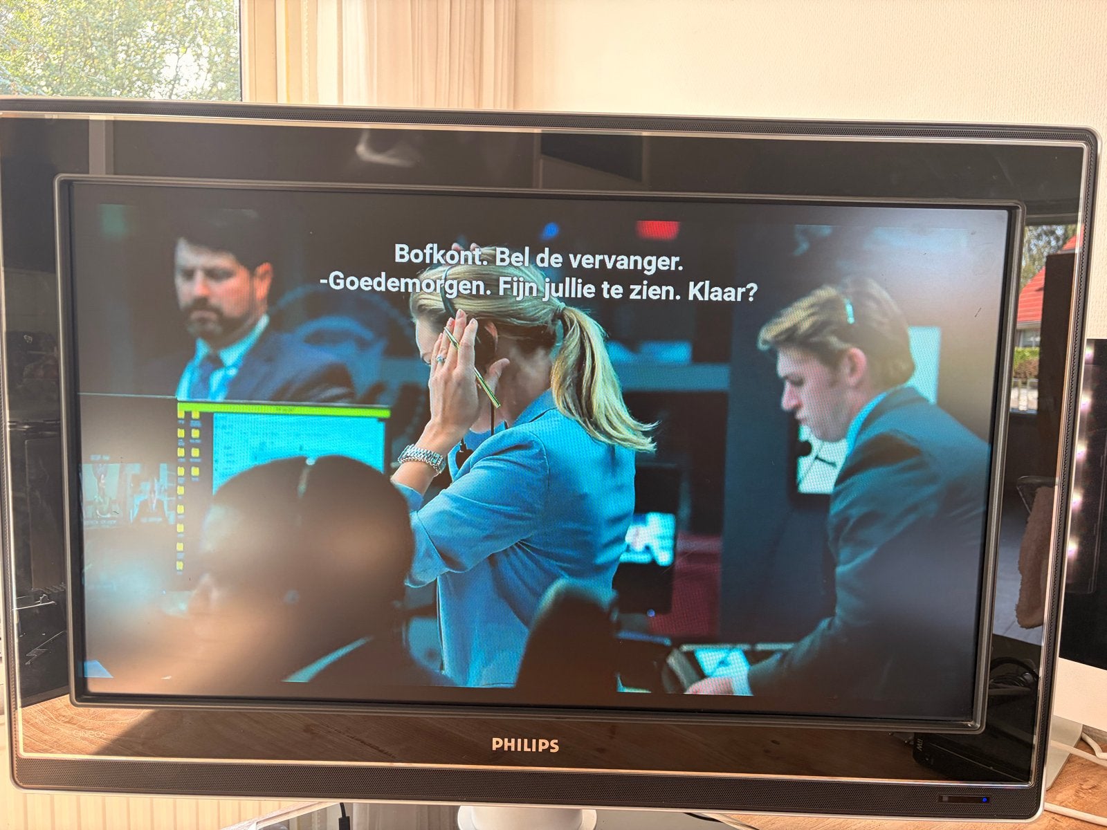 Philips 32PFL9632D/10 LCD TV met Ambilight en afstandsbedien, Ophalen, Philips, Gebruikt, LCD