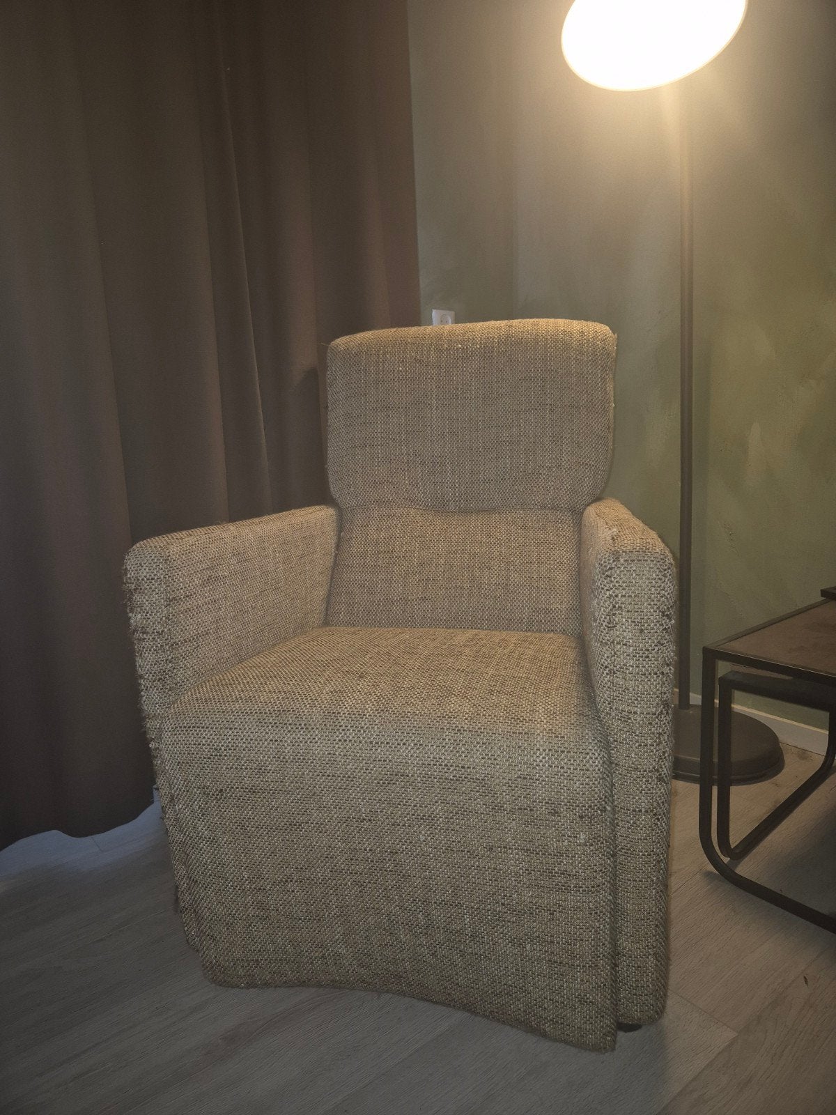 Gratis ophalen -stoffen fauteuil, Ophalen, Gebruikt, Minder dan 75 cm, Modern, comfortabel