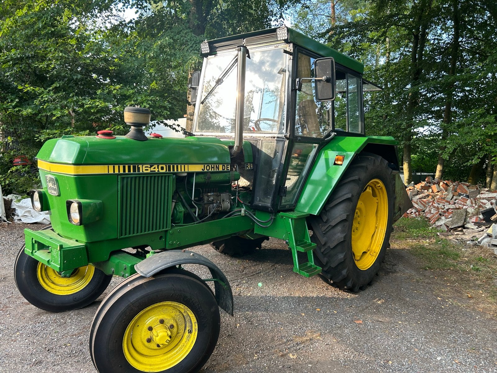 John Deere 1640 - 6 cilinder TURBO 165 PK, Ophalen of Verzenden, Gebruikt, John Deere