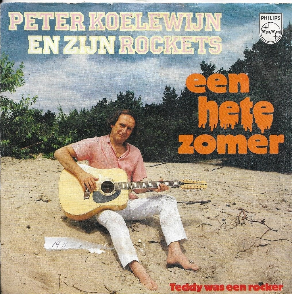 Peter Koelewijn-Een hete zomer, Gebruikt, 7 inch, Nederlandstalig, Fotohoes