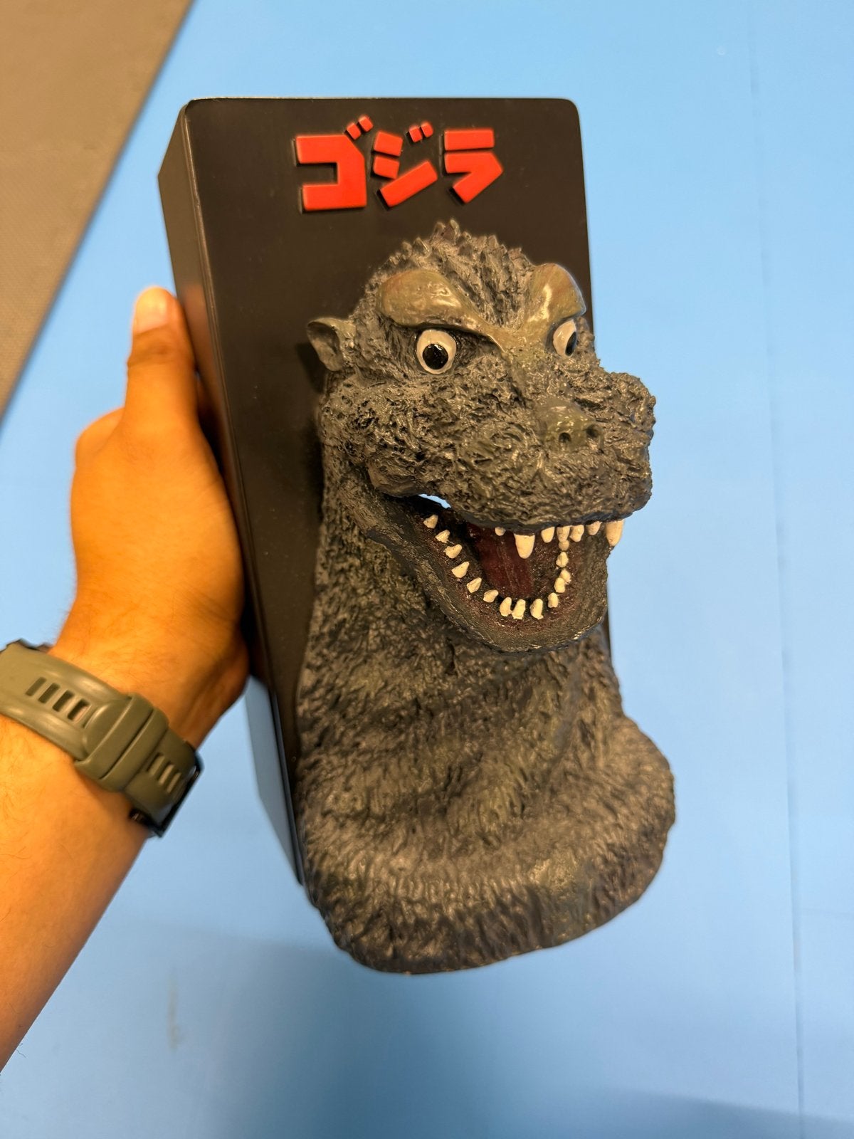 Limited Edition Godzilla tissuetrekker - Gekocht in Tokyo, Ophalen of Verzenden, Zo goed als nieuw