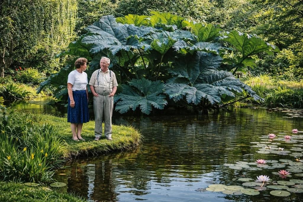 Gunnera manicata - Mammoetblad, Tuin en Terras, Planten | Tuinplanten, Ophalen of Verzenden, Vaste plant, Overige soorten, Halfschaduw