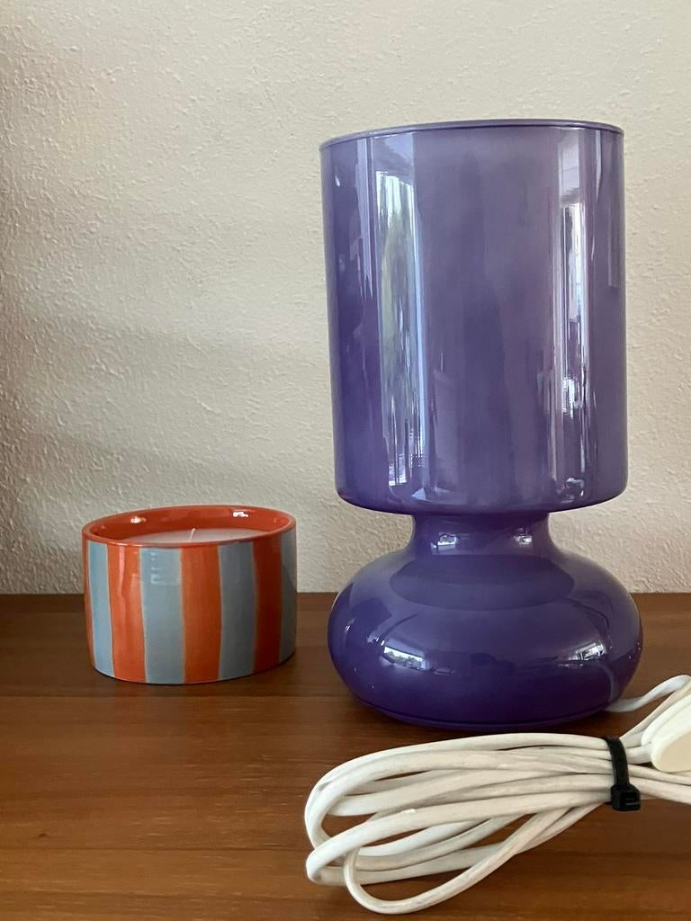 Lykta IKEA lamp - paars, Ophalen of Verzenden, Zo goed als nieuw, Minder dan 50 cm