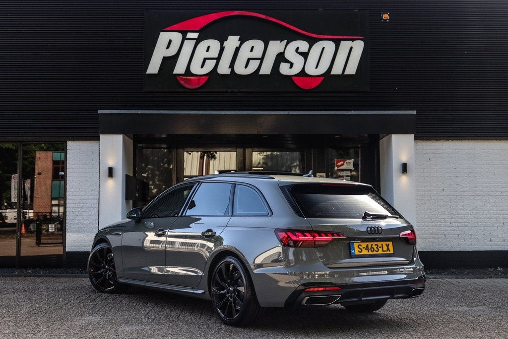 Audi A4 Avant 40 TFSI 3x S-Line PANO FACELIFT BTW ACC NARDO, Gebruikt, 1984 cc, A4, Hybride Elektrisch/Benzine