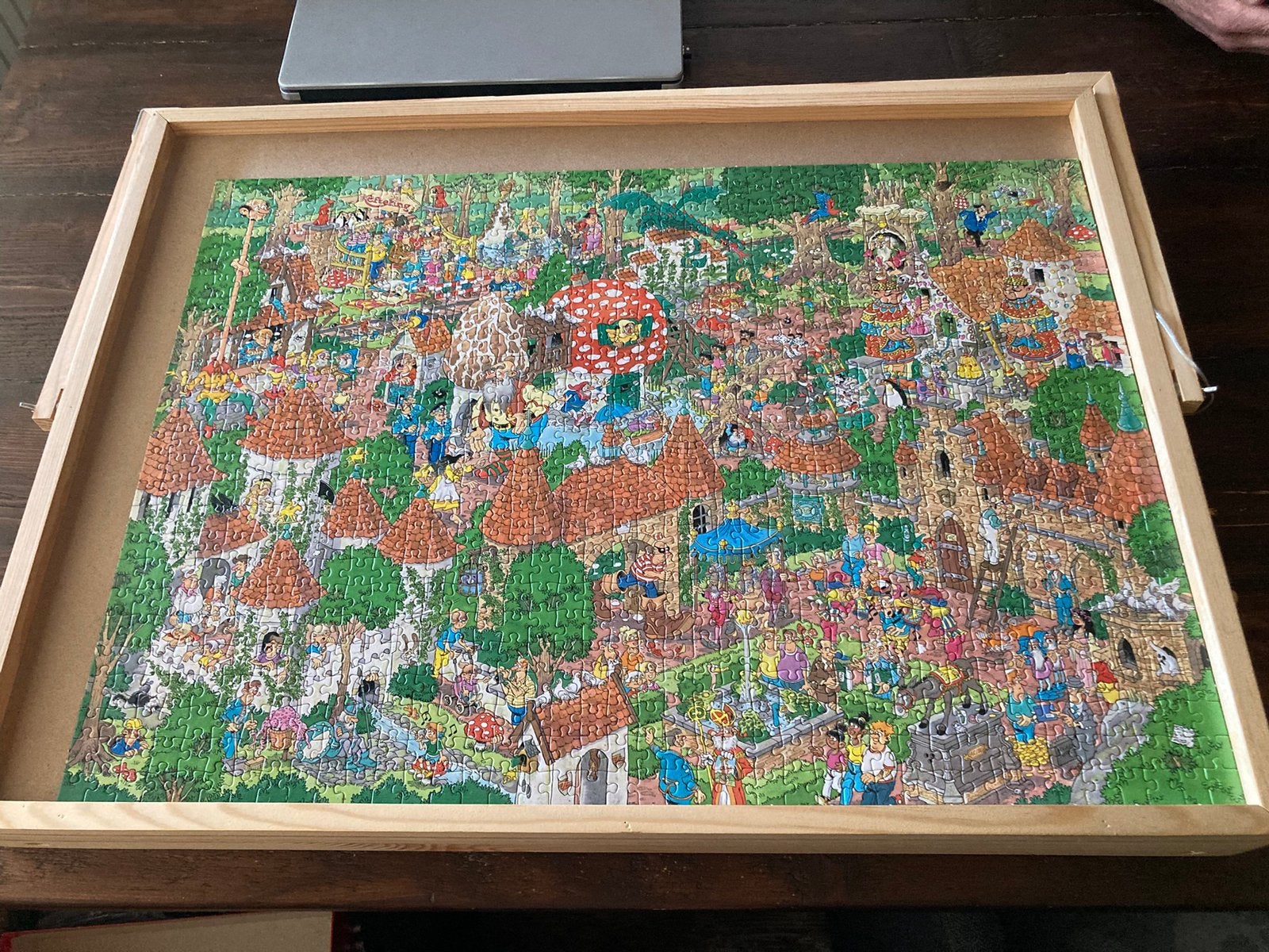 Diverse jan van haasteren puzzels, Ophalen, 500 t/m 1500 stukjes, Zo goed als nieuw, Legpuzzel