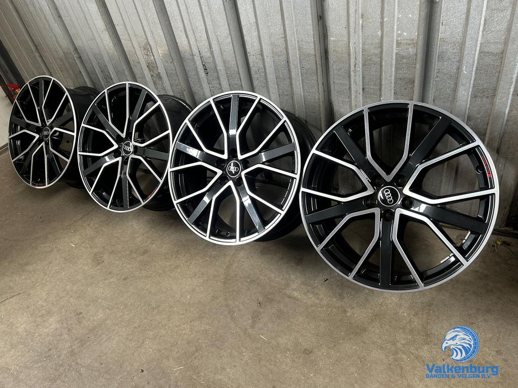 Originele Audi Q5 SQ5 80A Audi Sport 20 inch zwarte velgen 5, Gebruikt, Velg(en), -, -