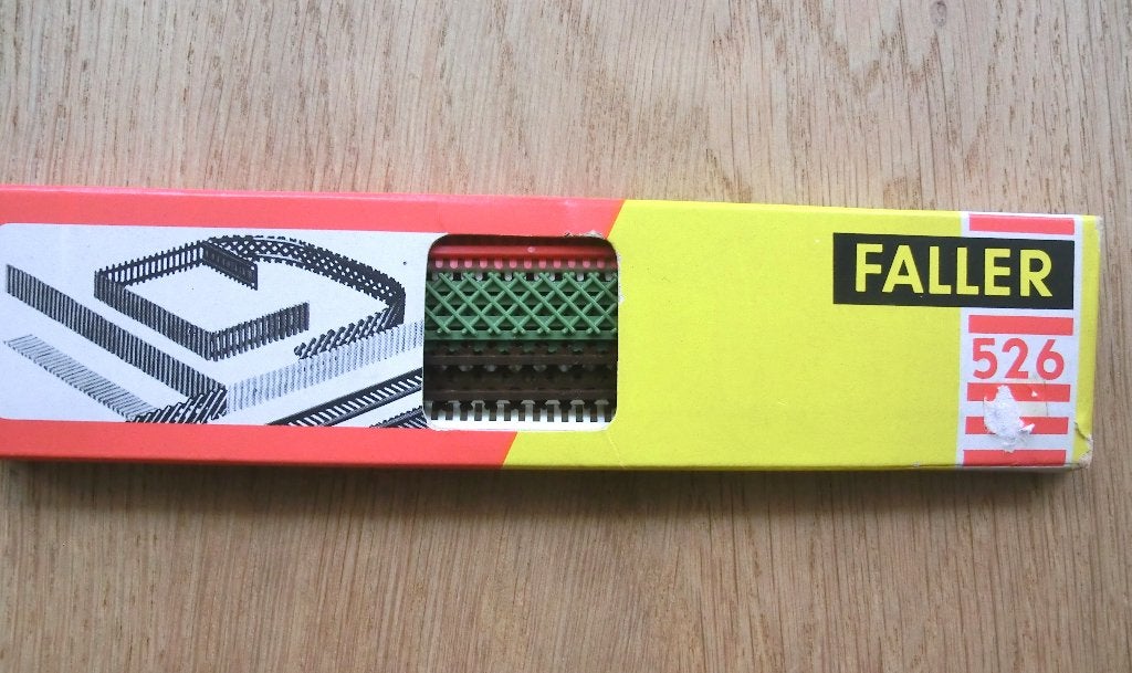 Faller H0 526, 528 en 529 hekjes assortiment, Overige merken, Gelijkstroom of Wisselstroom, Brug, Tunnel of Gebouw, Nieuw