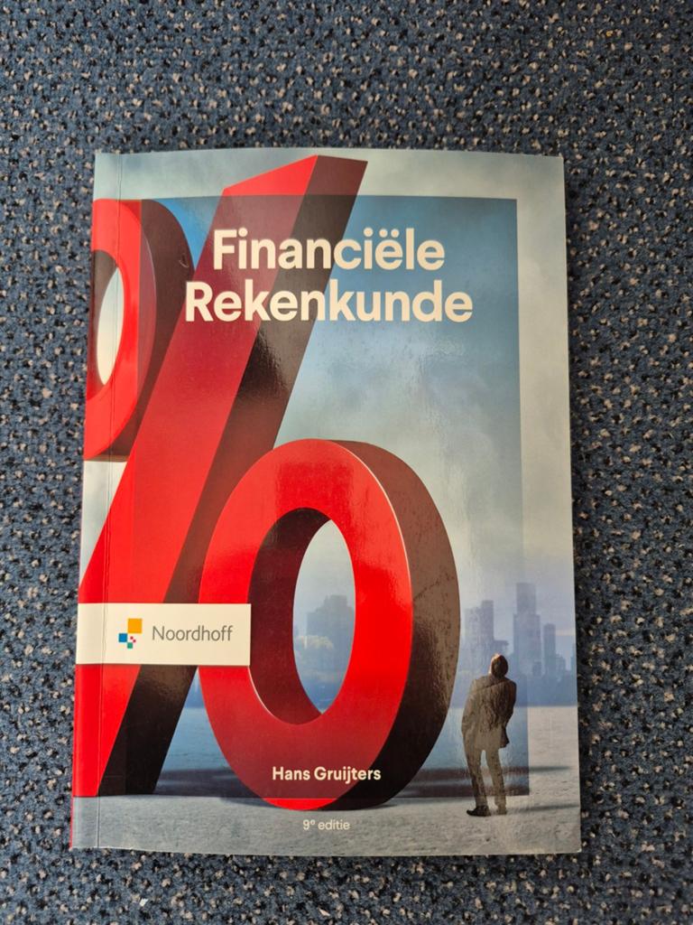 Financiële Rekenkunde | Hans Gruijters, Boeken, Gelezen, Ophalen of Verzenden, Nederlands, Hans Gruijters