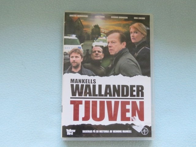 Zweedse DVD: Wallander - Tjuven met o.a. Krister Henriksson, Vanaf 16 jaar, Inclusief doosje, Ophalen of Verzenden, Zo goed als nieuw