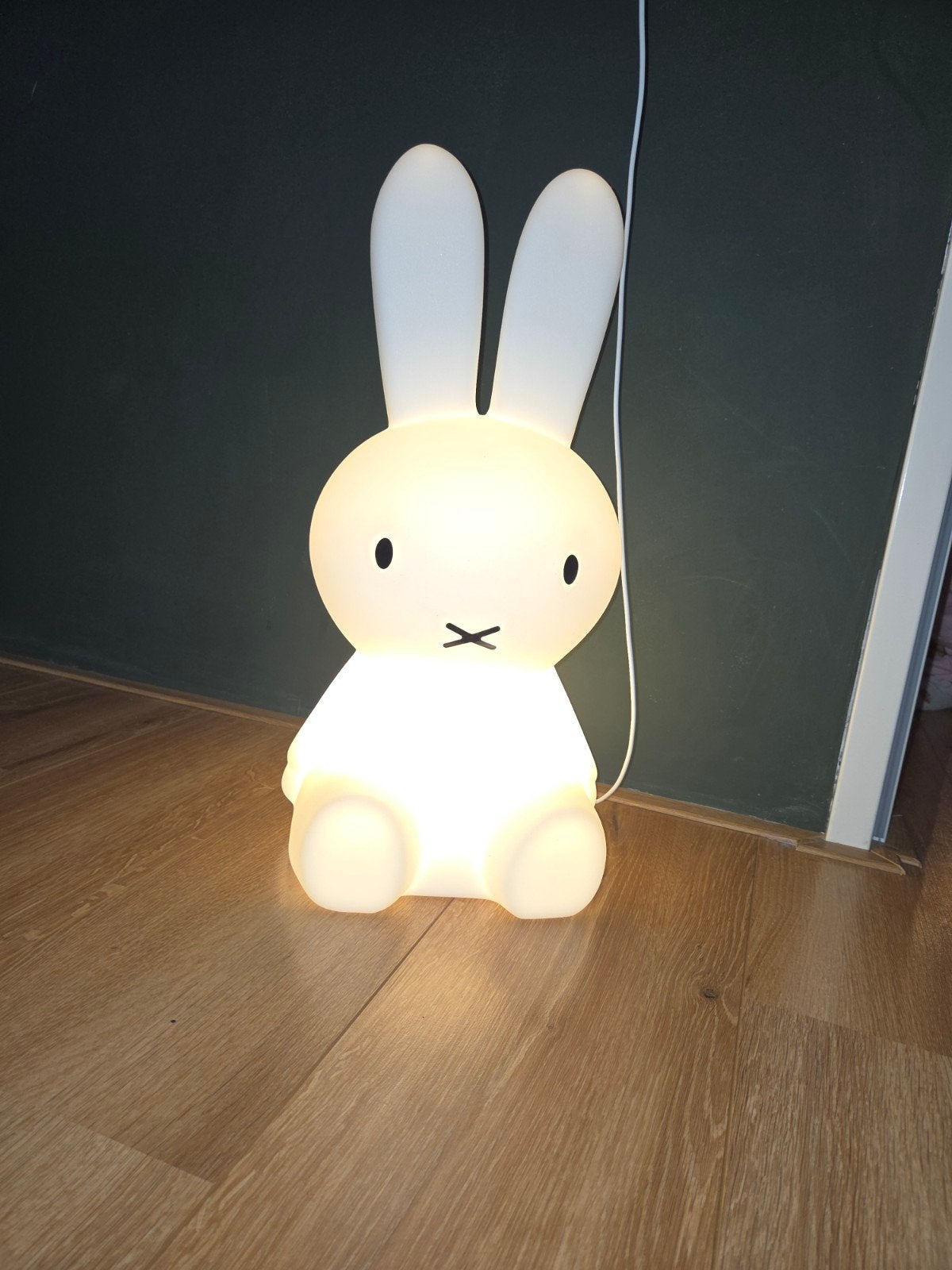 Mr Maria Nijntje lamp XL - 80 cm - LED, Wit, Ophalen, Zo goed als nieuw, Lamp