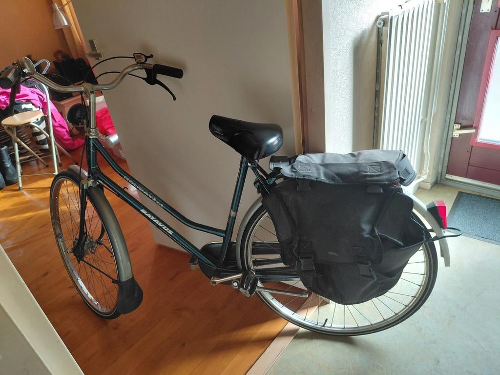 Batavus Holiday fiets met fietstassen en fietspomp, Ophalen, Gebruikt, Batavus