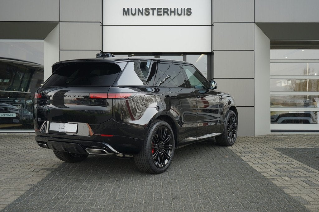 Land Rover Range Rover Sport 3.0 P550e Autobiography PHEV |, Auto's, Land Rover, Automaat, 12 maanden, Zwart, Bedrijf