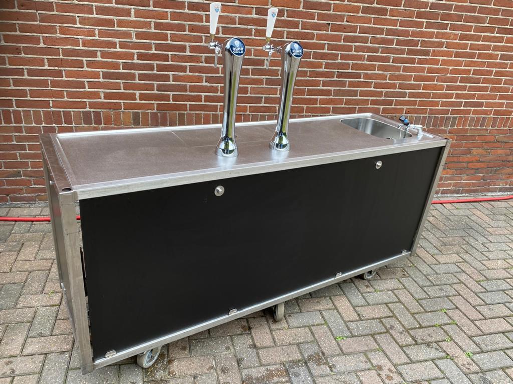 Biertap Serrco bar tap bierkoeler mobiele tapkraan, Almiverhuur@live.nl, Ophalen of Verzenden, Zo goed als nieuw, Veilingstraat