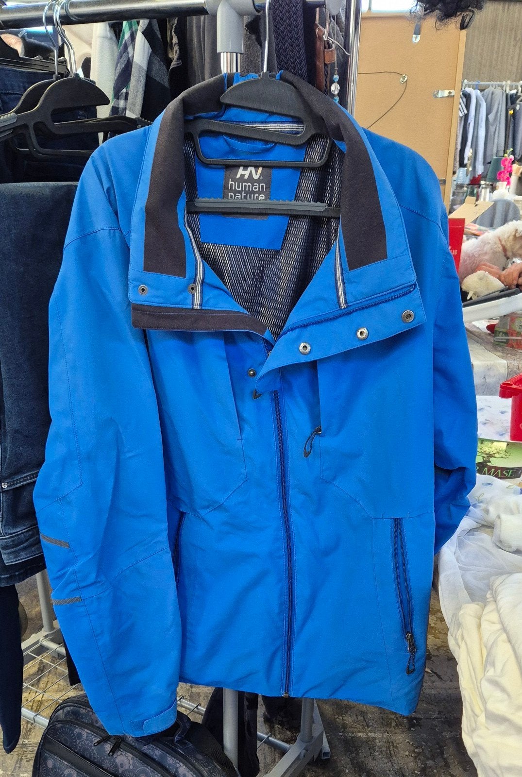 Human Nature Heren Jas - Blauw (Maat XL), Blauw, Maat 56/58 (XL), Ophalen of Verzenden, Gedragen