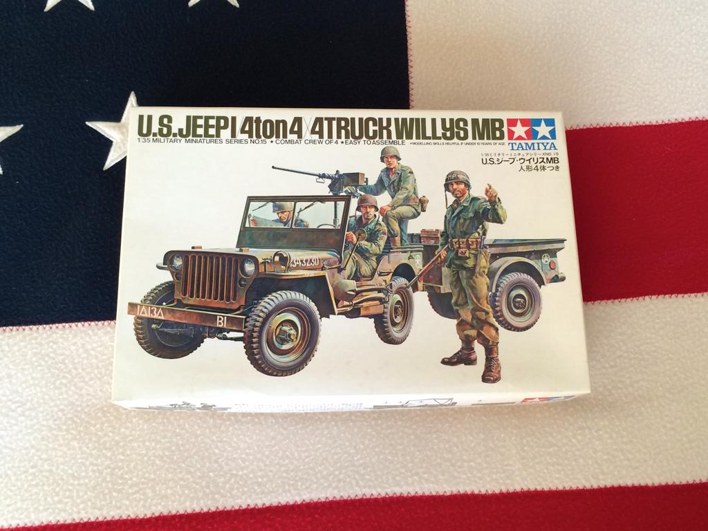 Tamiya	35015	U.S. Jeep Willys MB	1/35	VINTAGE, Auto, Verzenden, 1:32 tot 1:50, Nieuw