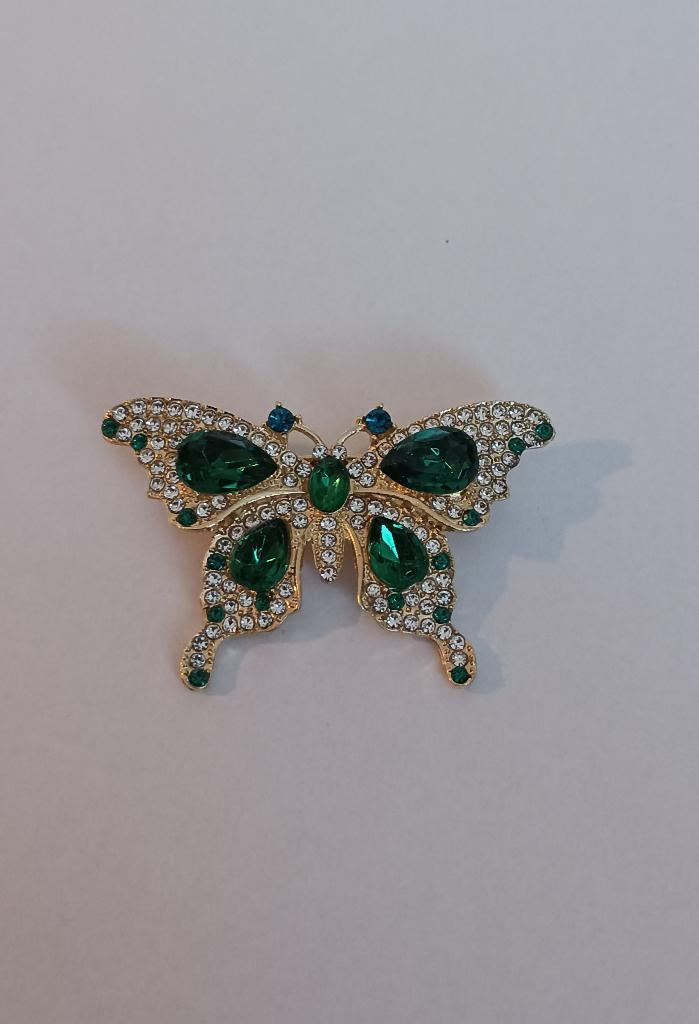 Vlinder broche, Overige materialen, 4 tot 7 cm, Overige kleuren, Nieuw