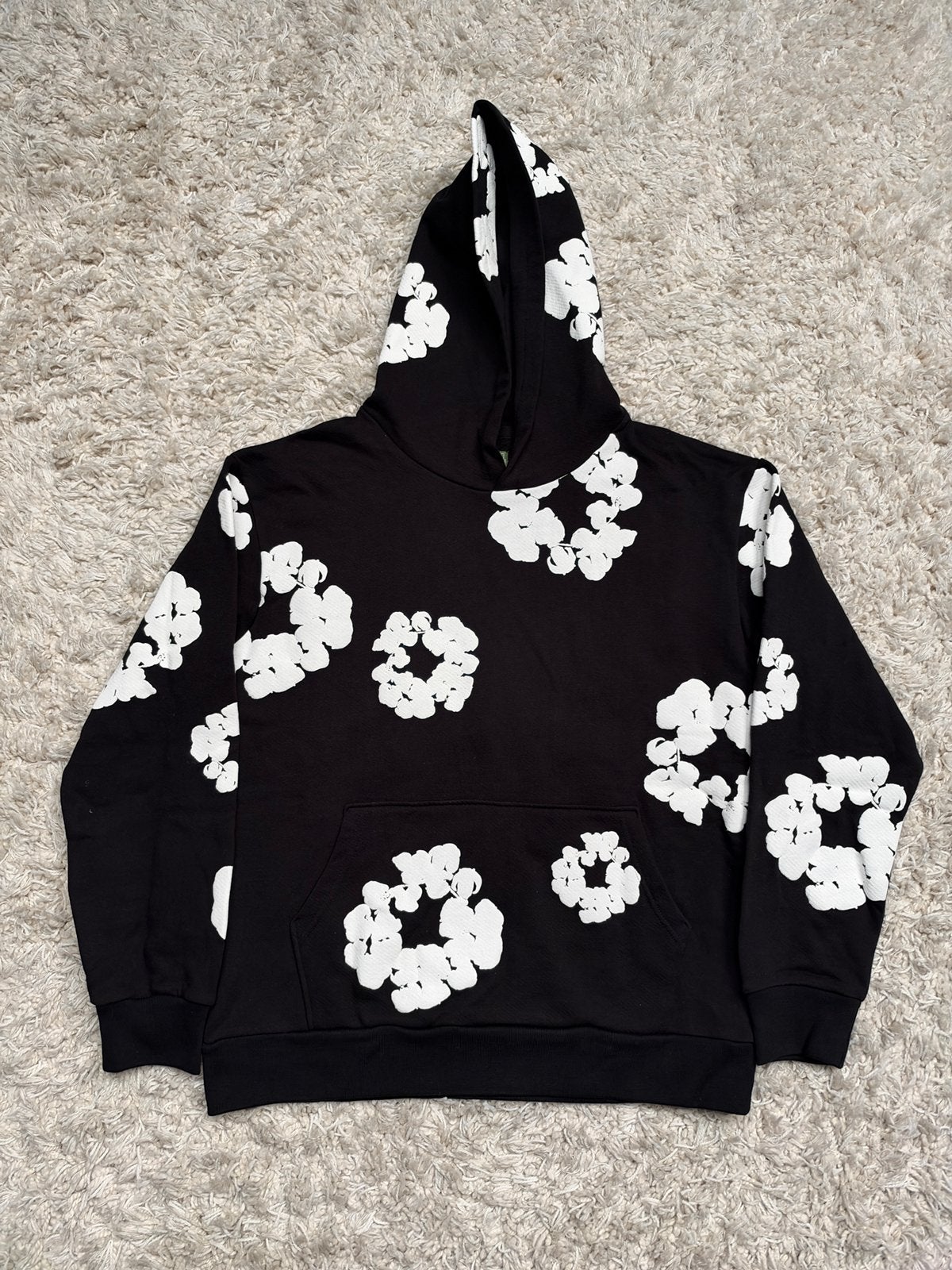 Denim Tears Cotton Wreath Hoodie, Ophalen of Verzenden, Nieuw, Maat 48/50 (M), Zwart