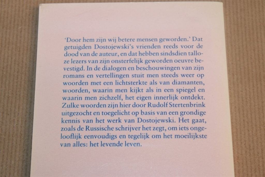 Woorden als Spiegels — Dostojevski Citaten & Levenswijsheid, Boeken, Ophalen of Verzenden, Gelezen