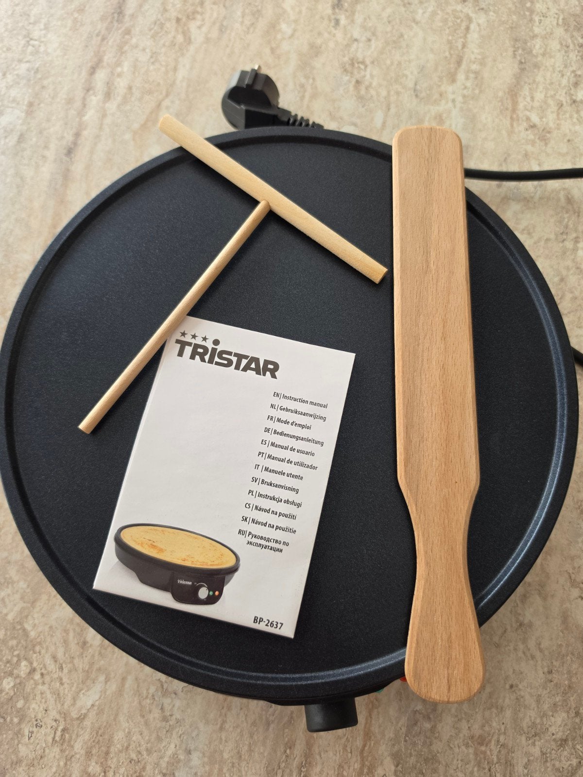 Tristar Crêpe Maker BP-2637 - Zo goed als nieuw, Ophalen of Verzenden, Zo goed als nieuw