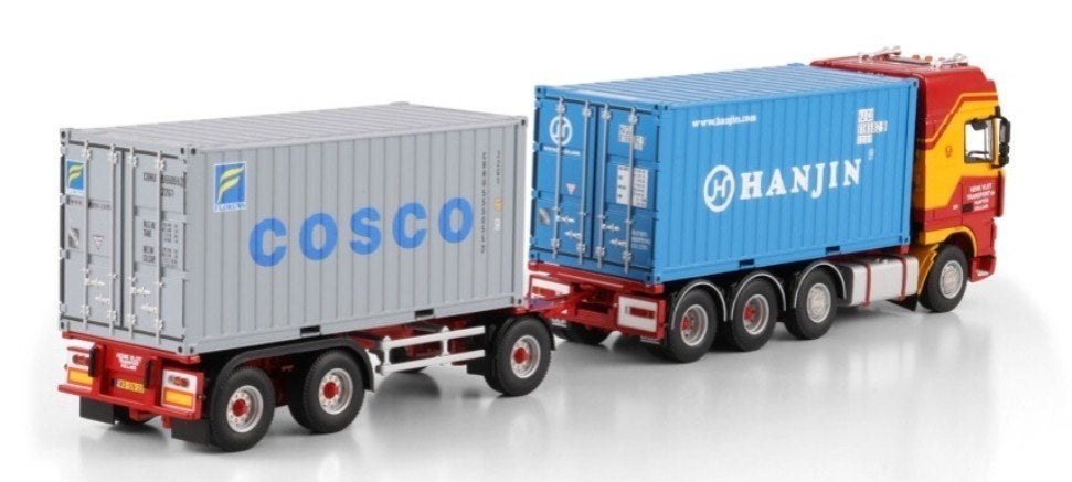 WSI FAF 95XF + CONTAINER TRAILER + CONTAINERS - HENK VLOT, Wsi, ., Nieuw, Ophalen of Verzenden