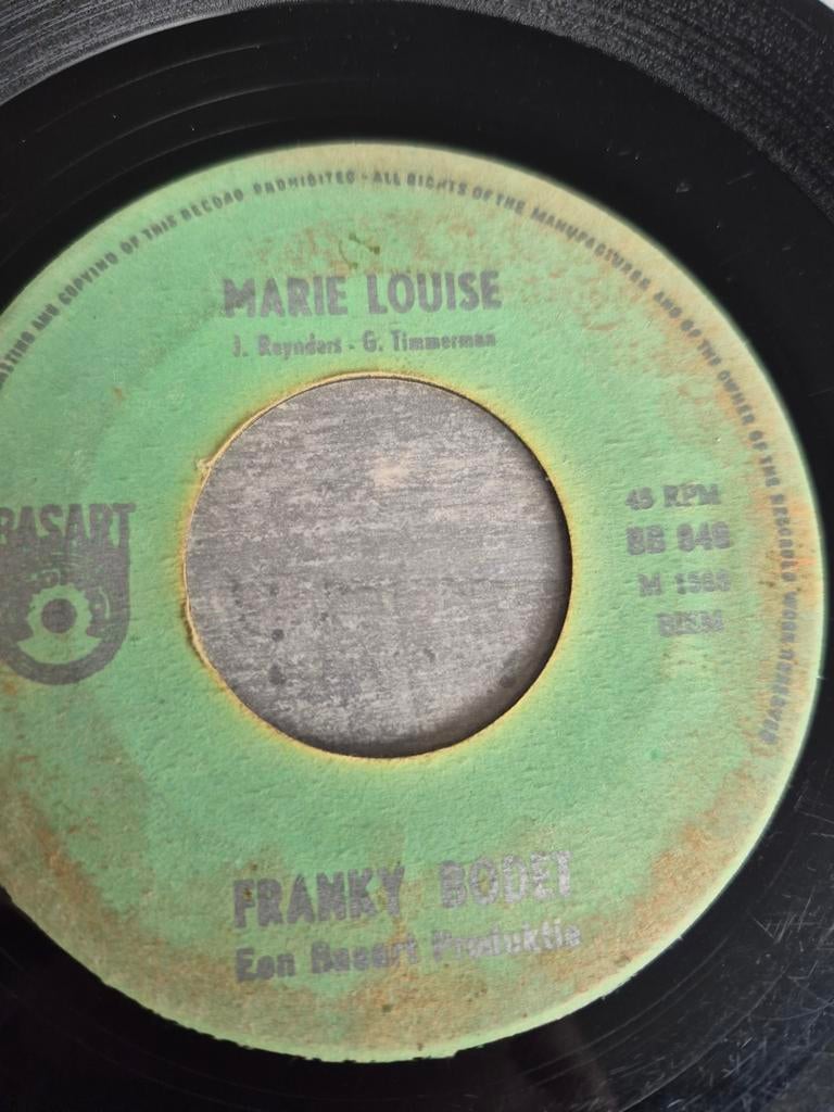 Zeldzame oude piraten single van Franky Bodet Marie Louise, Ophalen of Verzenden