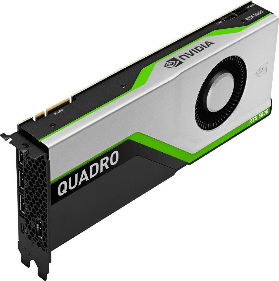 Nvidia Quadro RTX 5000 Videokaart 16GB met Garantie, Computers en Software, Videokaarten, DisplayPort, GDDR6, PCI-Express 4, Ophalen of Verzenden