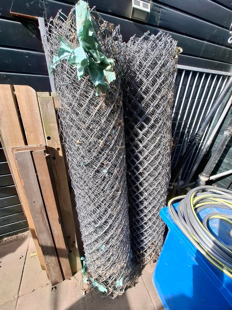 2 rollen Harmonica gaas te koop  (1,80 x 75 Meter per rol), Ophalen, Zo goed als nieuw, 20 meter of meer, Gaas
