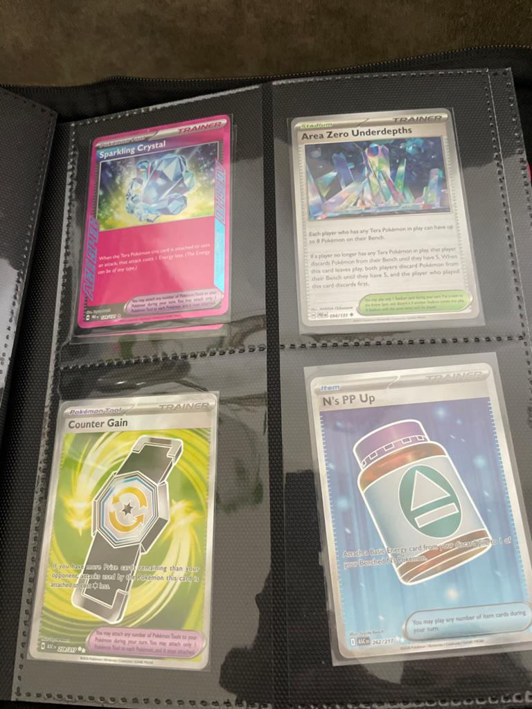 Pokémon TCG Trainer Kaarten - Sparkling Crystal, Area Zero, Ophalen of Verzenden, Zo goed als nieuw