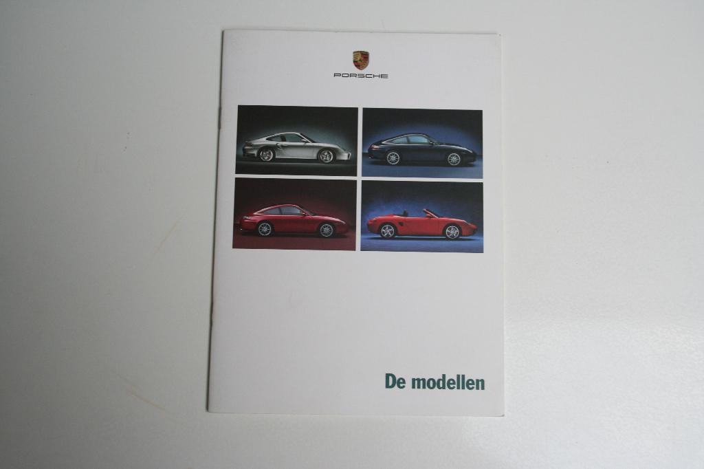 Porsche De modellen 2001 NL folder(5), Ophalen of Verzenden, Nieuw, Porsche