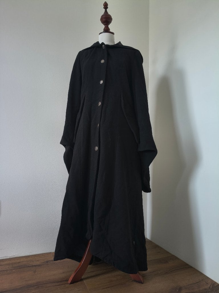 Gothic jas ART S, Ophalen of Verzenden, Gedragen, Maat 36 (S), Zwart