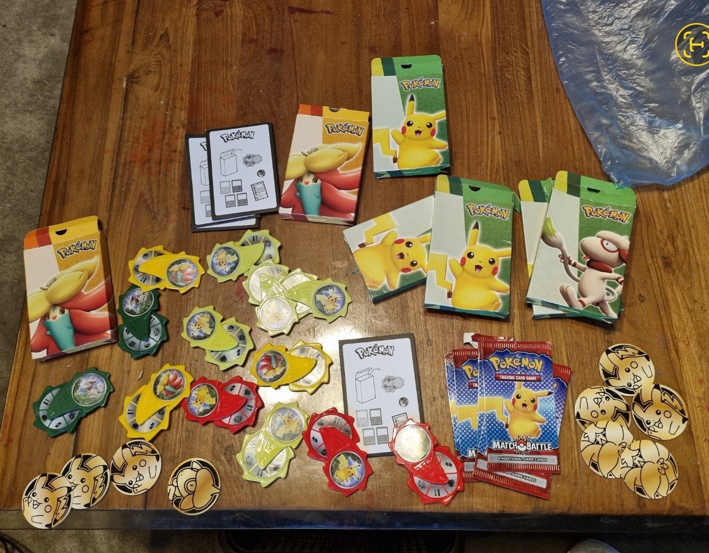Grote partij Pokémon Match Battle McDonald's merchandise, Ophalen of Verzenden, Zo goed als nieuw, Overige typen