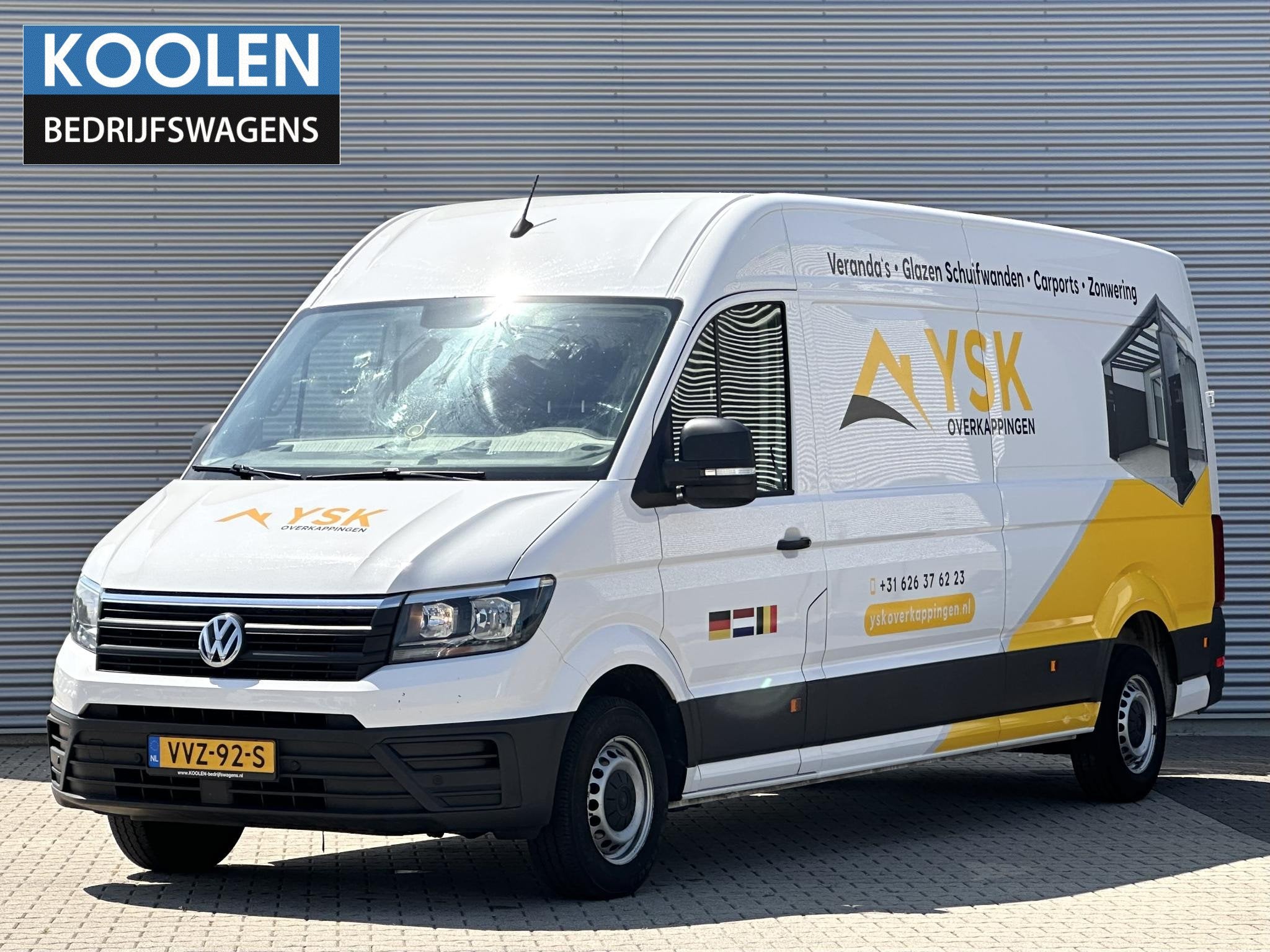 Volkswagen Crafter 35 2.0 TDI L4H2 Trendline Airco|Cruise|PD, Stof, Gebruikt, 4 cilinders, Volkswagen