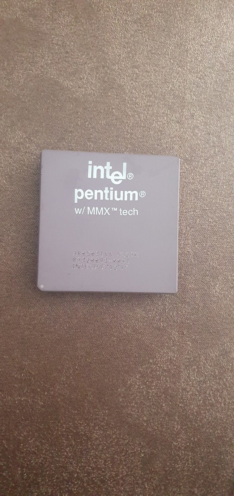 Intel pentium w/mmx tech, Computers en Software, Ophalen of Verzenden, Intel pentium